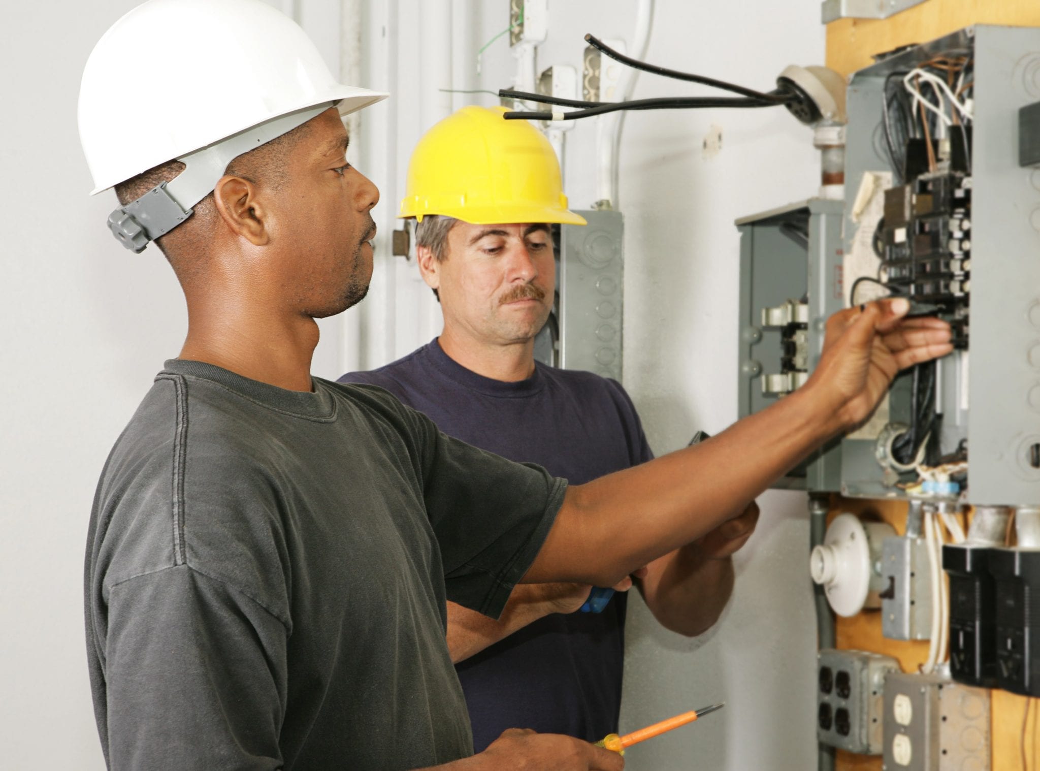 Professional responsive electrical repair utility vehicle asset